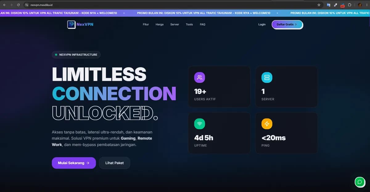 NexVPN - VPN Service Platform