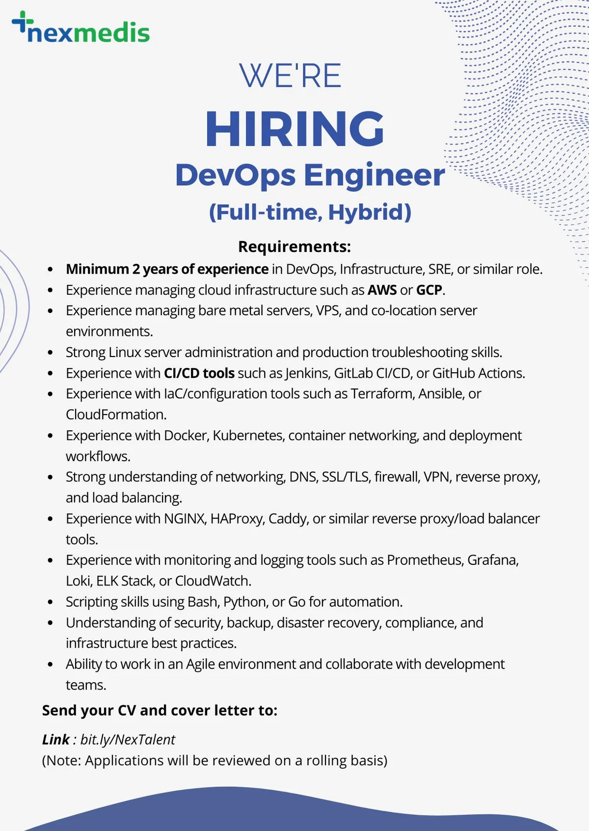Nexmedis is Hiring