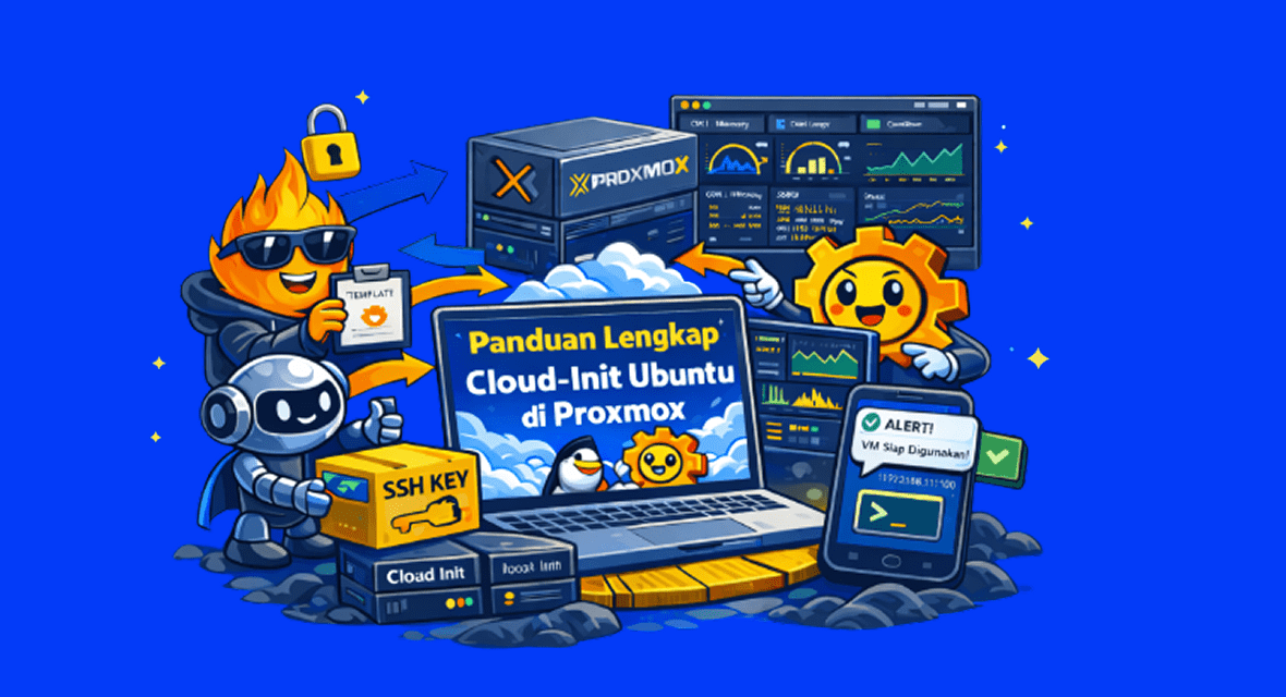 Panduan Lengkap Cloud-Init Ubuntu di Proxmox (Production Ready)
