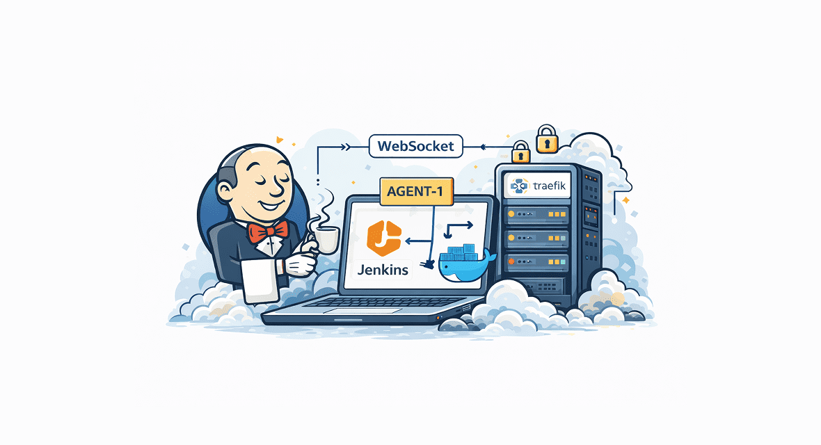 Membangun Jenkins Production Stabil dengan Inbound Agent dan Traefik SSL