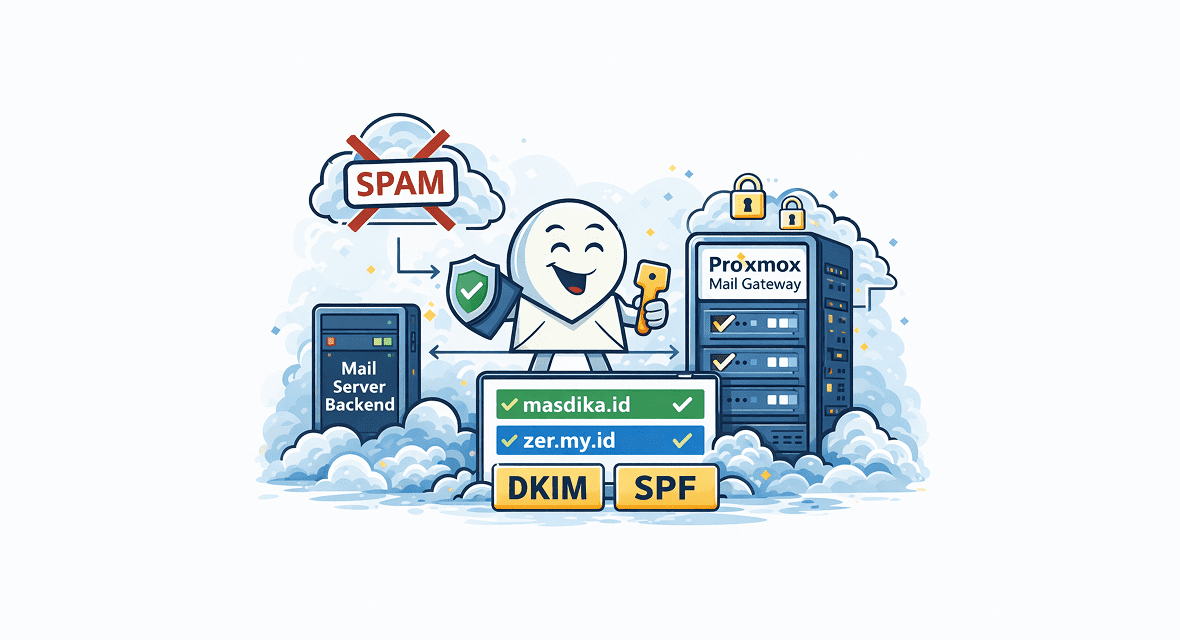 Panduan Install Dan Konfigurasi Proxmox Mail Gateway (PMG) via ISO (Production Ready)
